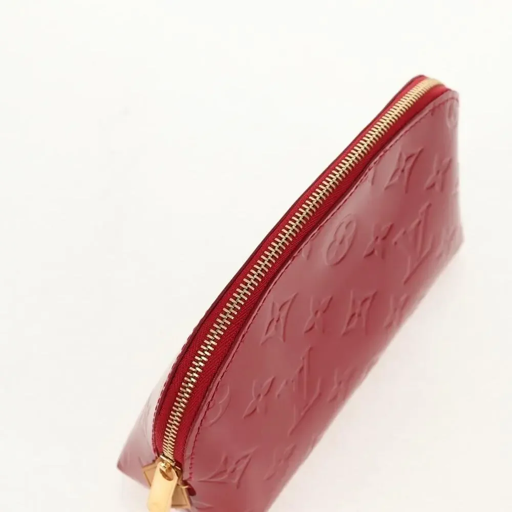 Louis Vuitton Monogram Vernis Pochette Pouch Rose Indian Pink